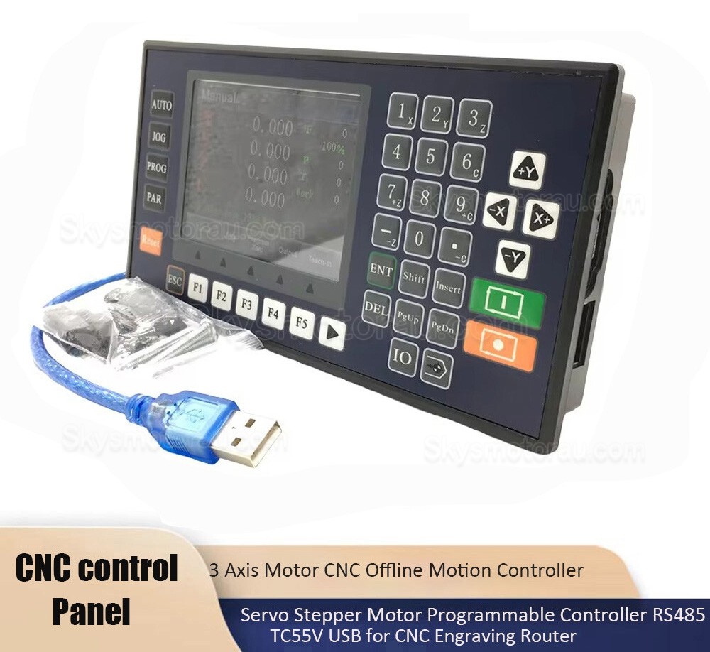 2/3/4 Axis CNC Motion Controller TC5521V/TC5531V/TC5541V Programmable Servo/Stepper Motor Controller